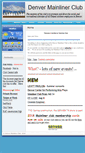 Mobile Screenshot of denvermainlinerclub.com